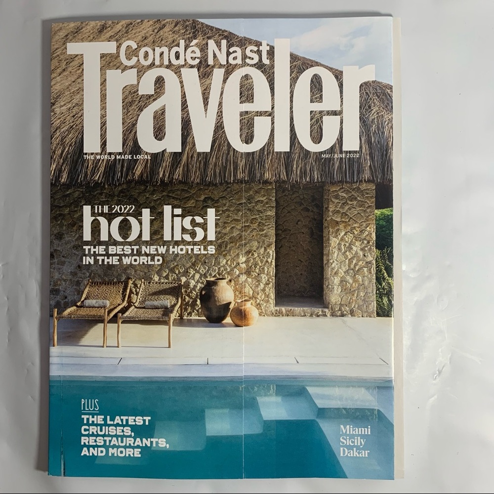 Conde Nast Traveler Magazine May June 2022 The Hot List Best Hotels In The World